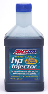 We call this HPI.2 cycle oil. Synthetic 2 cycle oil Excellent for all atv motors with a performance emphasis on modern direct fuel injected (DFI) technology. Also recommended for personal watercraft, jet boats, motorcycles, snowmobiles and ATVs. Injector use or 50:1 premix.hp Injector is recommended for use in all two-cycle outboard motors including, but not limited to, MercuryÂ® EFI & OptimaxÂ®, JohnsonÂ® and EvinrudeÂ® FICHTÂ® and E-TECâ„¢, YamahaÂ® HPDI, NissanÂ® and TohatsuÂ® TLDIÂ®, SuzukiÂ®, MarinerÂ® and ForceÂ®. Also recommended for use in all two-cycle personal watercraft and jet boats, as well as snowmobiles, motorcycles and ATVs. .Call 800 692 7109  for best pricing, warehouse pickup and same day shipping Santana